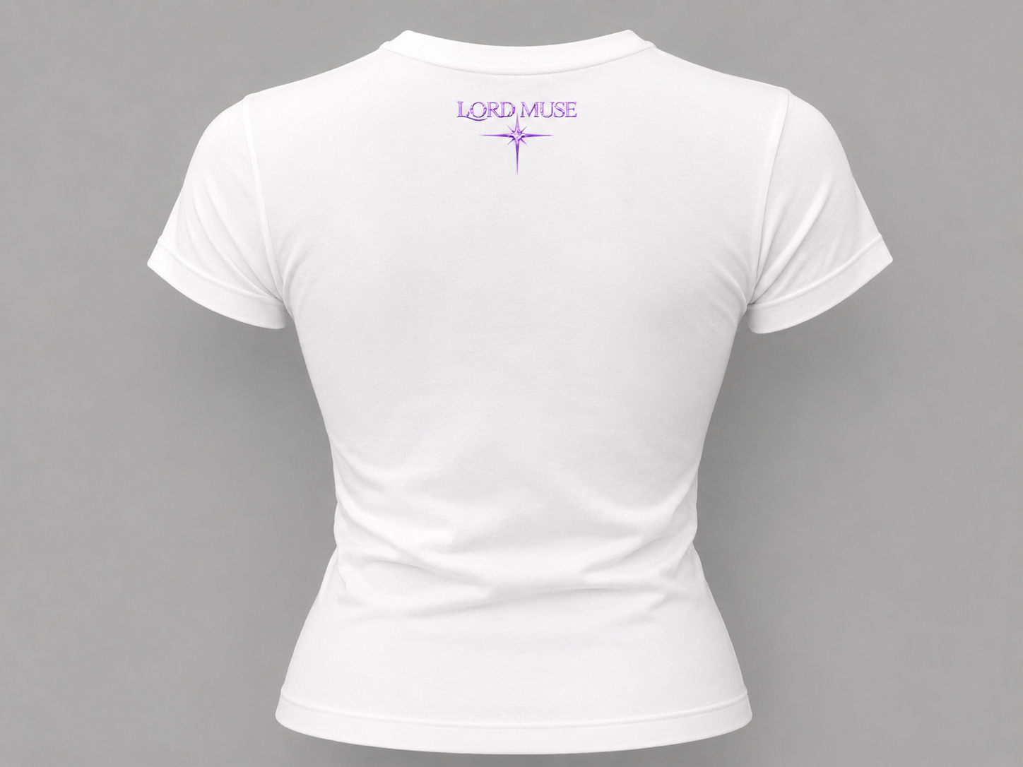 Bad Girls Like Love Songs Fitted Tee (White)